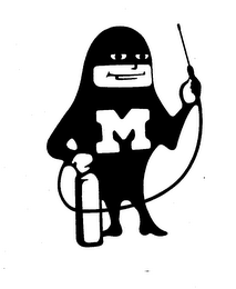 M logo