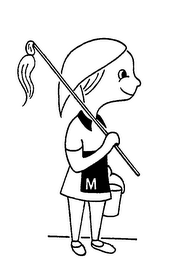 M logo