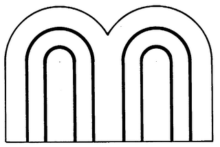 M logo