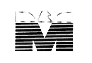 M logo