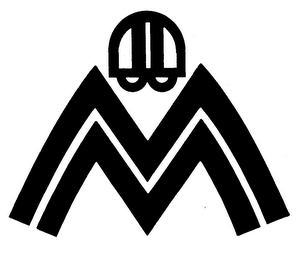 M logo