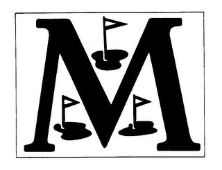 M logo