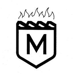 M logo