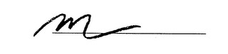M logo