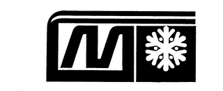 M logo