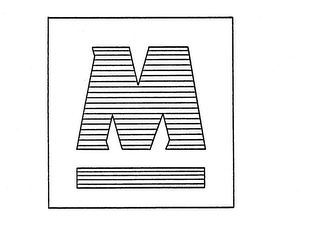 M logo
