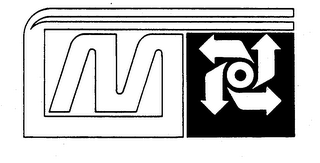 M logo