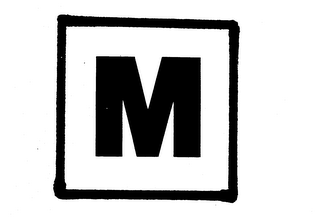M logo