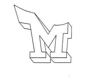 M logo