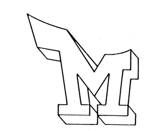 M logo