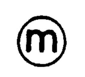 M logo