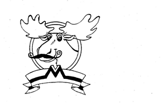 M logo
