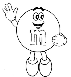 M logo