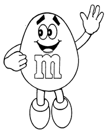 M logo