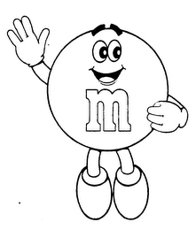 M logo