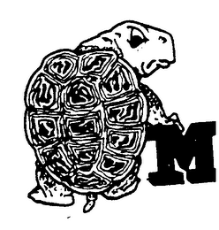 M logo