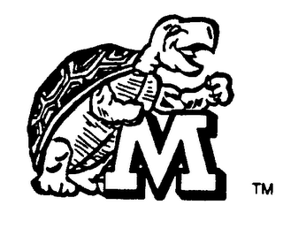 M logo