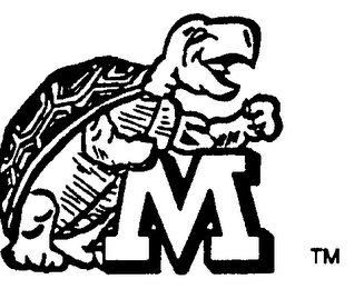 M logo