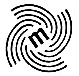 M logo