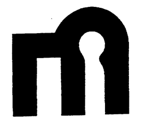 M logo