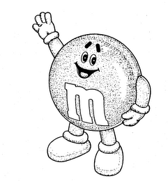 M logo