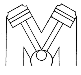 M logo