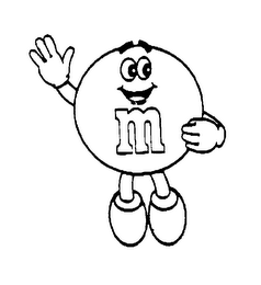 M logo