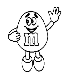 M logo
