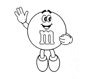 M logo