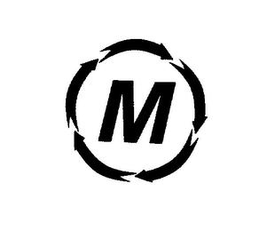 M logo