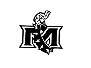 M logo