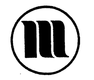M logo