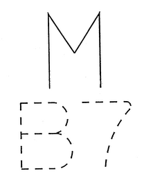 M logo