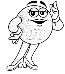 M logo