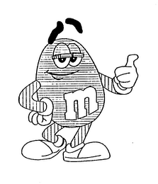 M logo