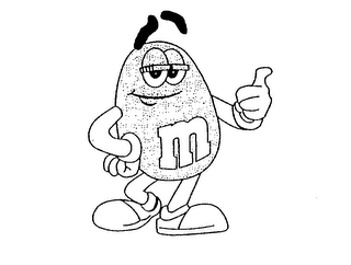 M logo