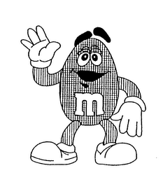 M logo