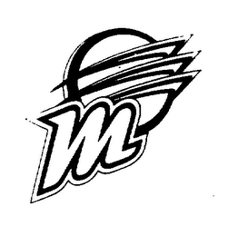 M logo