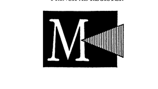 M logo