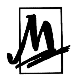 M logo