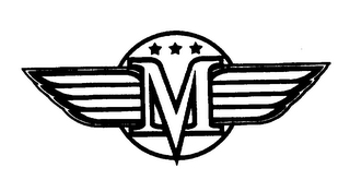 M logo