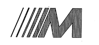 M logo