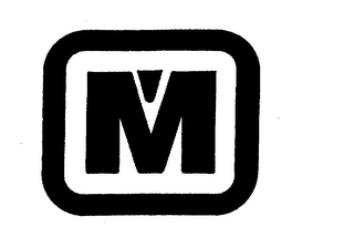M logo
