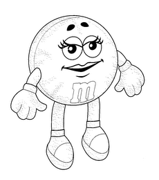 M logo