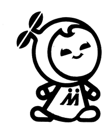 M logo