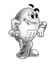 M logo
