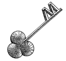 M logo