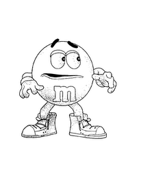 M logo