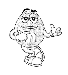M logo