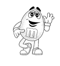 M logo